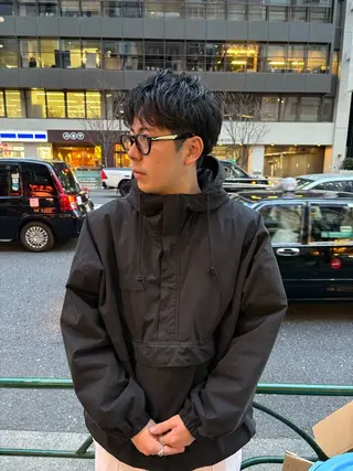 ショート パーマ メンズ 💈メンズ短髪特化 ✂︎伊藤大輝💈のヘアスタイル