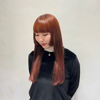 カラー とば みゆうのヘアスタイル