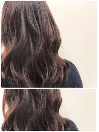 セミロング カラー 白井 秀太郎のヘアスタイル