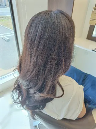 セミロング 三浦 瑞華のヘアスタイル