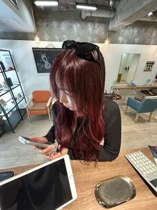 ロング カラー koya🦖 日吉美容師のヘアスタイル