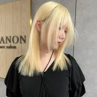 セミロング カラー 色気/ボブ/ショート Genkiのヘアスタイル