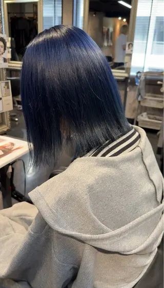 ミディアム カラー ヘアフラッグ西葛西店所属・デザインカラー⭐️ Yamauchiのヘアスタイル