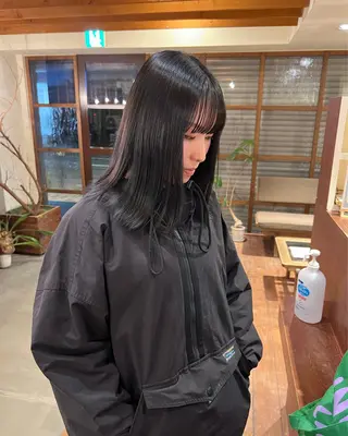 セミロング カラー KNACK/天王寺 美容室/レイヤーのヘアスタイル