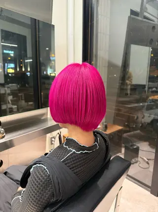ショート カラー 堀江 /木下椋麻のヘアスタイル