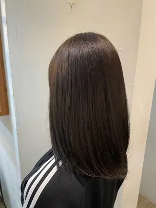 セミロング カラー ✨️パーマ✨ たなかひろとのヘアスタイル