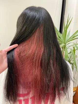 ロング 佐藤 海璃のヘアスタイル
