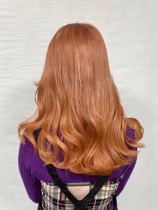 ロング カラー ヘアアレンジ 髪質改善【縮毛矯正】 北千住 田邉 澪のヘアスタイル