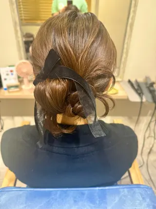 セミロング ヘアアレンジ Connect Rumiのヘアスタイル