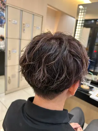 ショート パーマ メンズ リリー /Men's/パーマのヘアスタイル