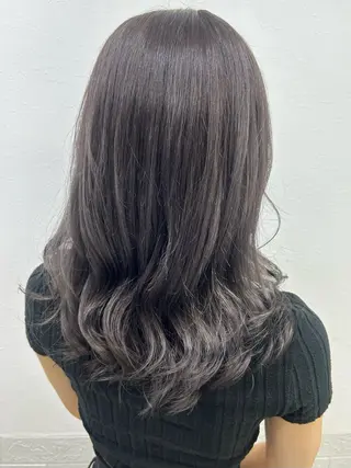 カラー ダブルスキルエクステ /羽エクステ白石宇由のヘアスタイル