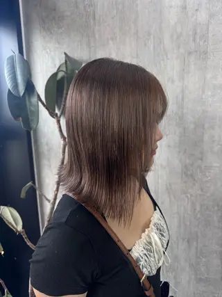 ミディアム kurune chikaのヘアスタイル