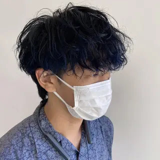 パーマ メンズ メンズ縮毛矯正 ♠️店長下平隼人のヘアスタイル