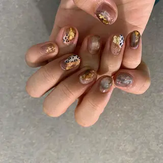 ネイル 【淡色color/ nail】maikoのネイルデザイン