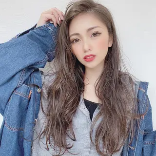 ロング なかの たくみのヘアスタイル