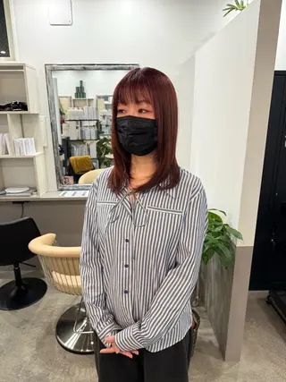 セミロング dogstar 加藤翔大のヘアスタイル