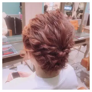 ヘアアレンジ 極艶透明感カラー🐰 髪質改善/出雲つぐみのヘアスタイル