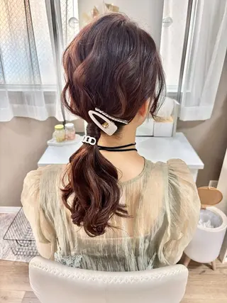 ヘアアレンジ 矢野 映見の眉毛・アイブロウイメージ