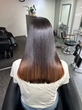 ロング パーマ 髪質改善⭐️縮毛矯正 中野⭐️Rinaのヘアスタイル