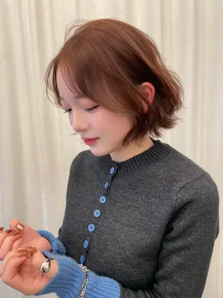 ミディアム 髙杉 心のヘアスタイル