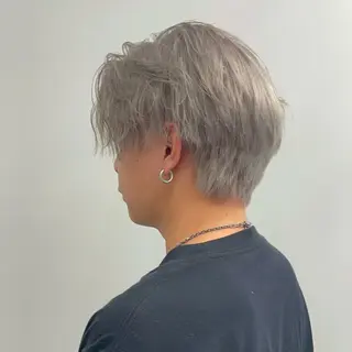 カラー メンズ joule 藤原沙綾のヘアスタイル