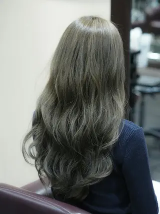 ロング 辻 竜也　のヘアスタイル