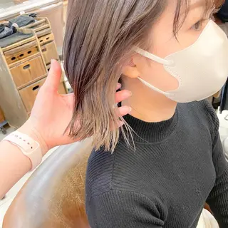 ミディアム カラー ✨カラー支持No.1 🧸ワキ カナコ🧸のヘアスタイル
