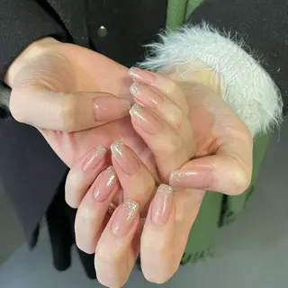 ネイル By moonネイル 🌷ワンホン/韓国風のネイルデザイン