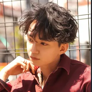 パーマ メンズ Ace men's salon岐阜店所属・🔥メンズ特化美容師 パーマのヘアスタイル