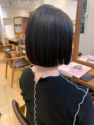 ショート ヘアアレンジ 🌱小顔ヘア/ボブ ミディアム/双葉🌱のヘアスタイル