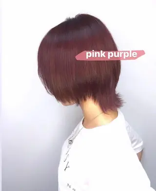 ショート カラー 川上 麻梨阿のヘアスタイル