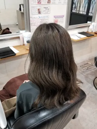 カラー 暖色🍎透明感カラー 🩵小林かりんのヘアスタイル