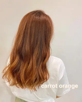 ロング カラー ヘアアレンジ 高橋胡桃🪽 ディレクターのヘアスタイル