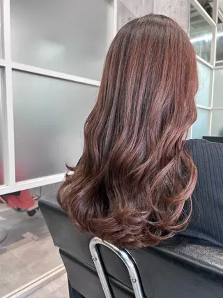 ロング カラー ヘアアレンジ newi赤羽 ✂️KEN✂️のヘアスタイル