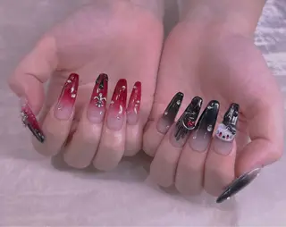 ネイル 長さだし専門店 M2　rikaのネイルデザイン