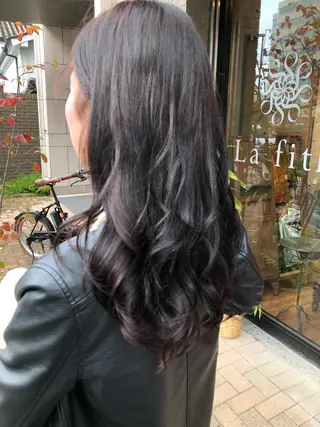 ロング カラー 山村 直哉のヘアスタイル