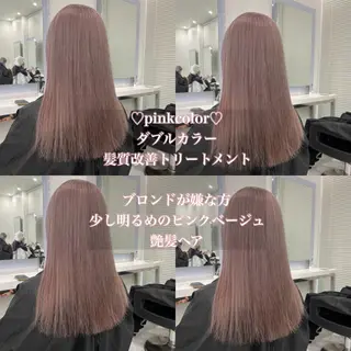 ロング カラー ブリーチなし特化 美容師💖SAE💖のヘアスタイル