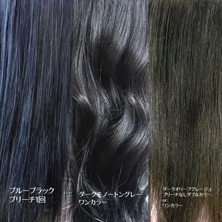 ロング カラー 👑髪質改善wカラー /ハイトーン/アユカのヘアスタイル