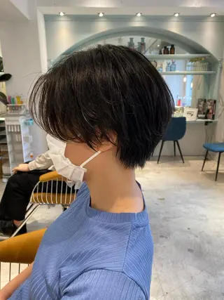 ショート 髪質改善レイヤー/ ボブたんの翔太のヘアスタイル