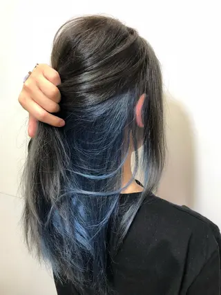 カラー メンズ 芝田 望優のヘアスタイル