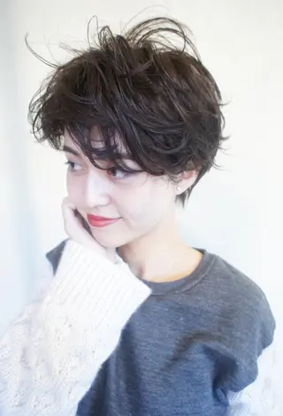 ショート カラー 🟦髪質改善6年 💊YAMAMOTOのヘアスタイル