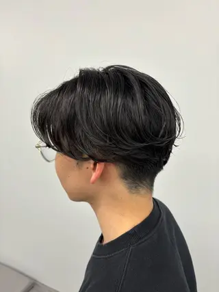 カラー パーマ メンズ MYRTLE Mifūのヘアスタイル