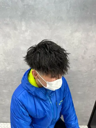 ミディアム 大塚 大飛のヘアスタイル