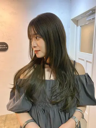 ロング ari/ヘアセット レイヤーカット✂︎のヘアスタイル