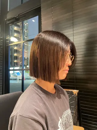ミディアム rin 🖤〈大宮〉のヘアスタイル