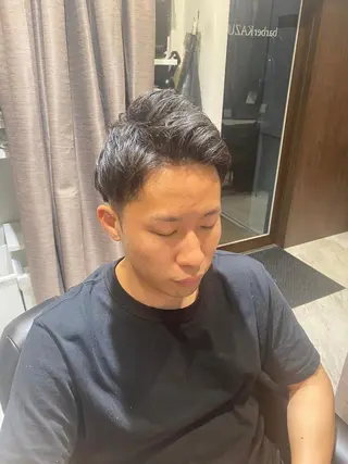 ショート 小野 大輔のヘアスタイル