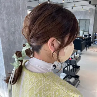 ロング ヘアアレンジ TIDEHAIR SHIHOのヘアスタイル