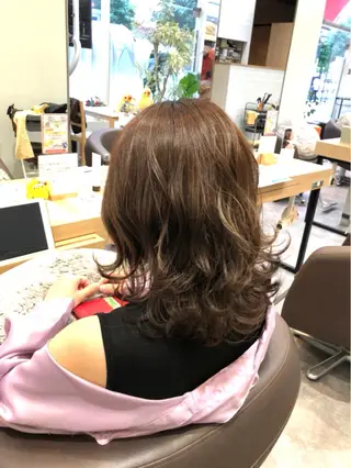 カラー 似合わせカットカラー 望月一生のヘアスタイル