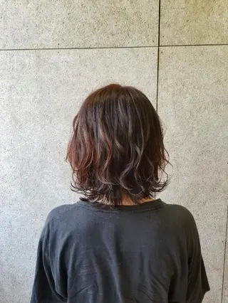 ショート カラー 🌿赤み消し/ 艶カラー落合 優🌿のヘアスタイル