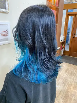 カラー SALOWIN栄 高須大貴のヘアスタイル